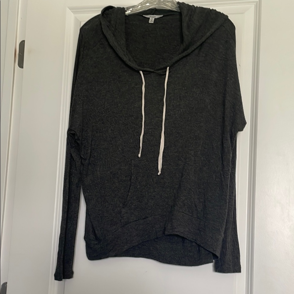Acemi Dark Gray Hoodie Size Small